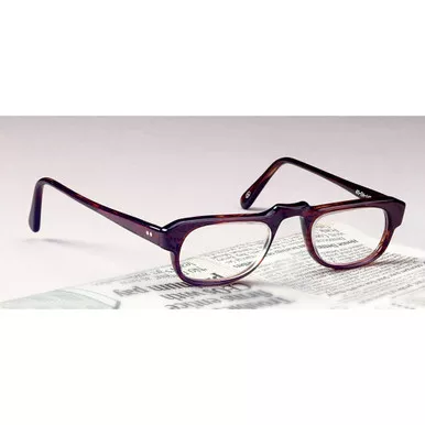 `+6D Prismatic Half Glasses, Small
