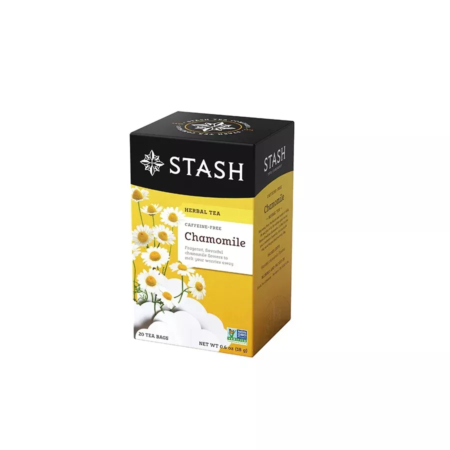 Chamomile Herbal Tea Caffeine Free 20 Tea Bags